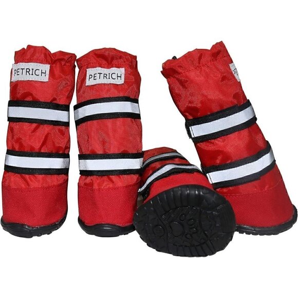 URBEST Dog Shoes, Waterproof Dog Boots, Warm Lining Nonslip Rubber Sole, Size XS - Picture 1 of 8